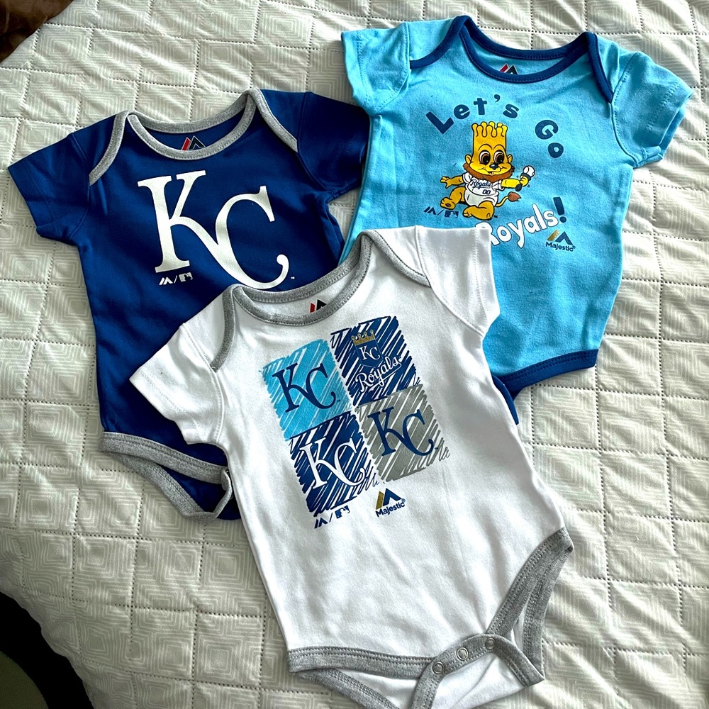 KC Royals Onesies